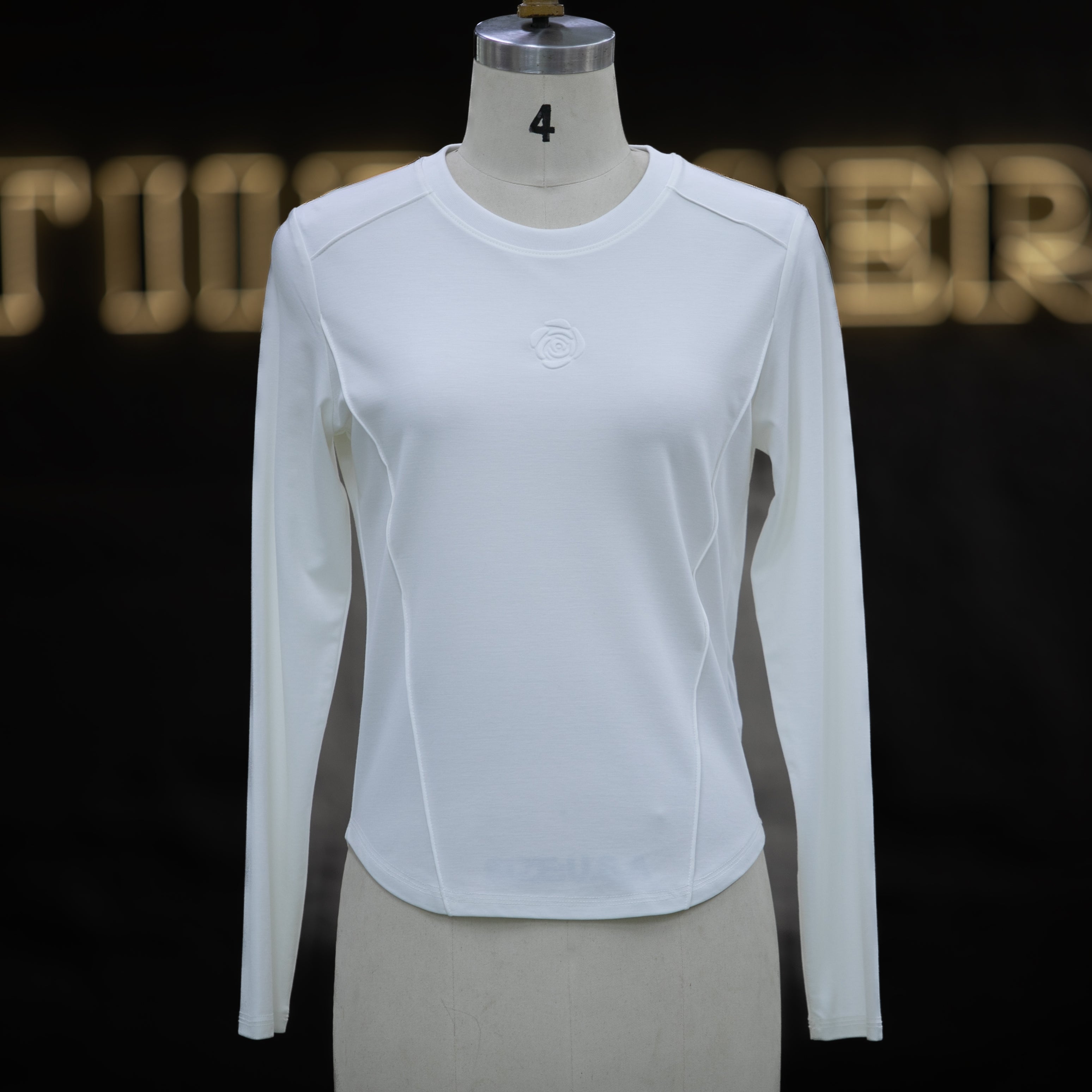 White Long Sleeved Shirt 70343 - Heemalaya