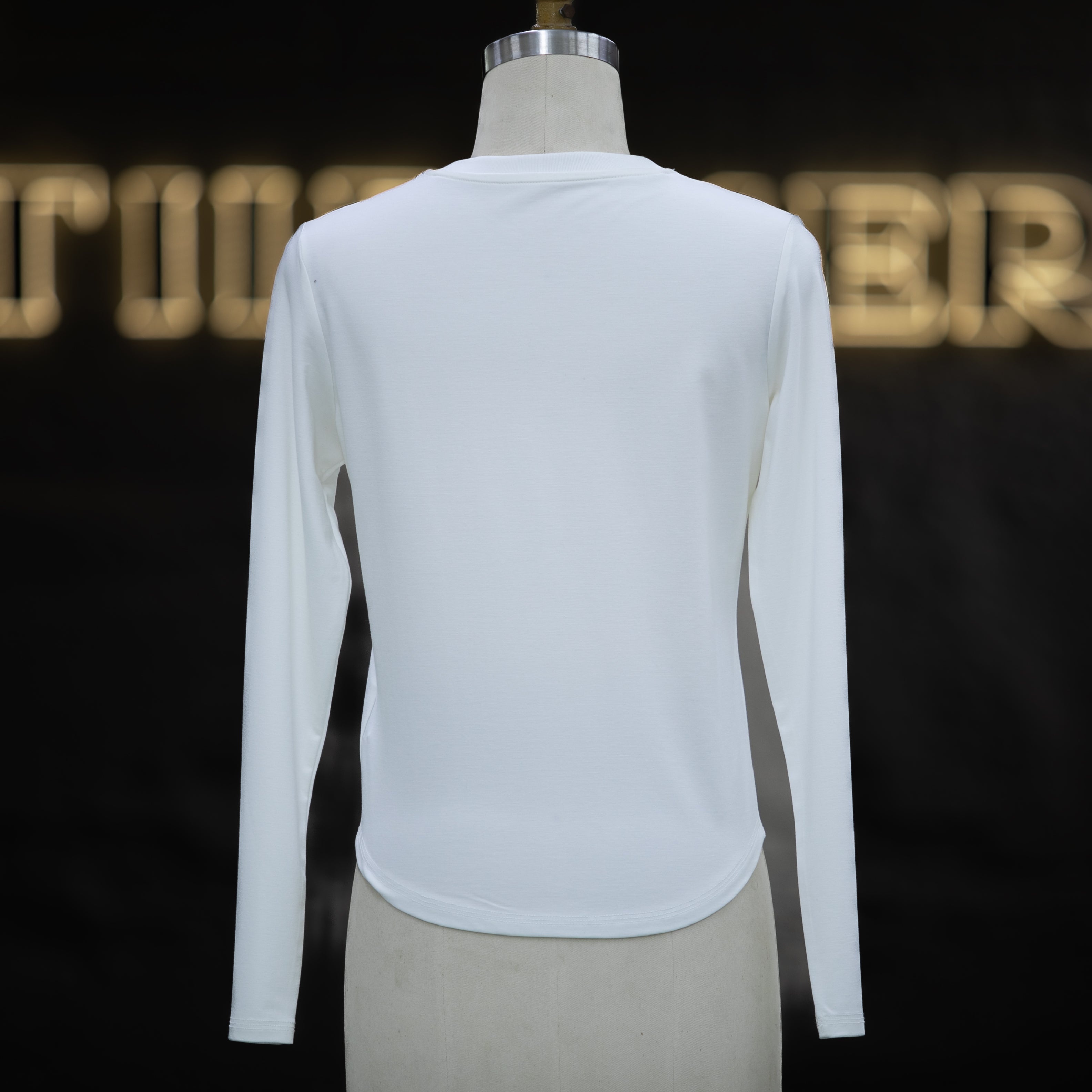 White Long Sleeved Shirt 70343 - Heemalaya