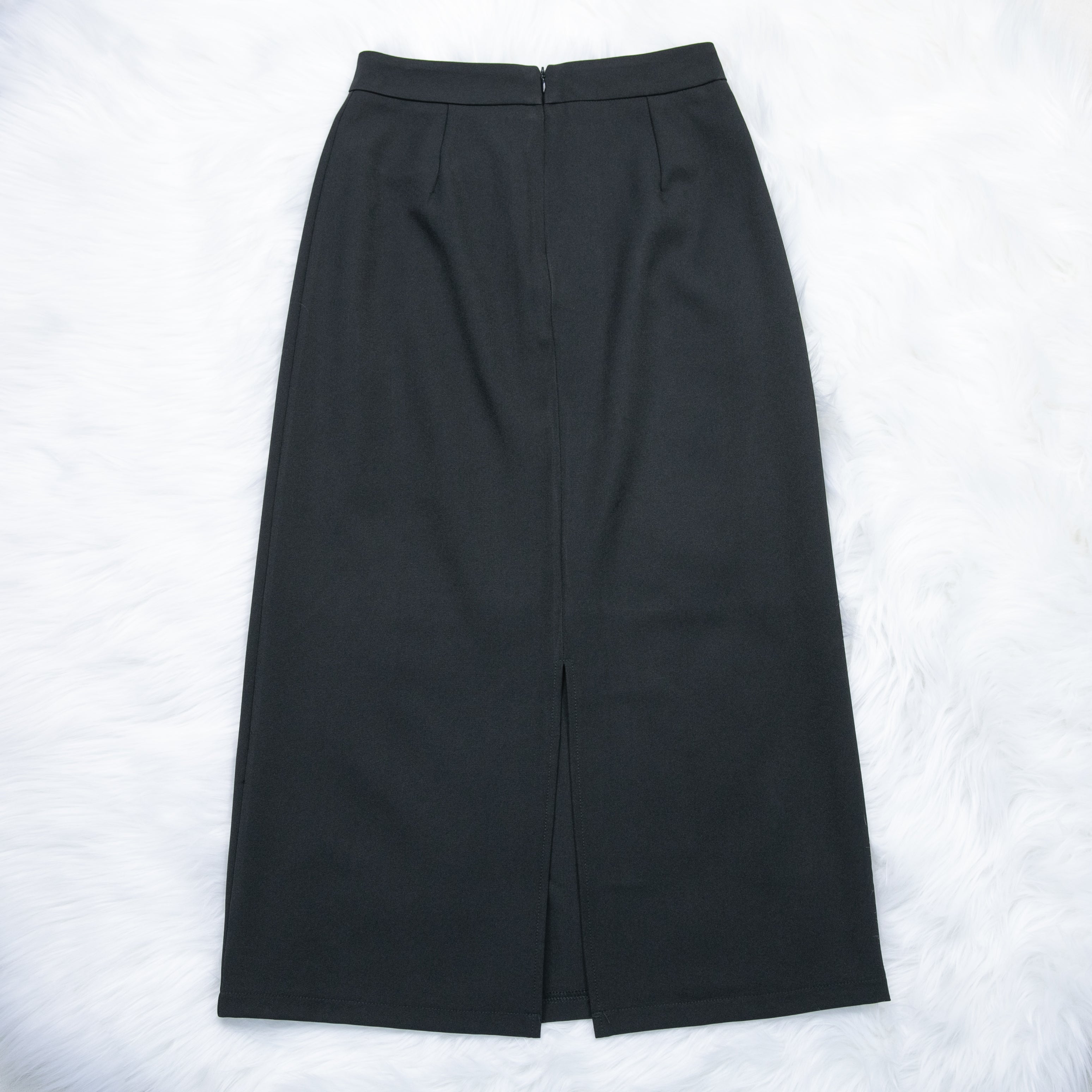 Black Tweed Skirt 82051 - Heemalaya