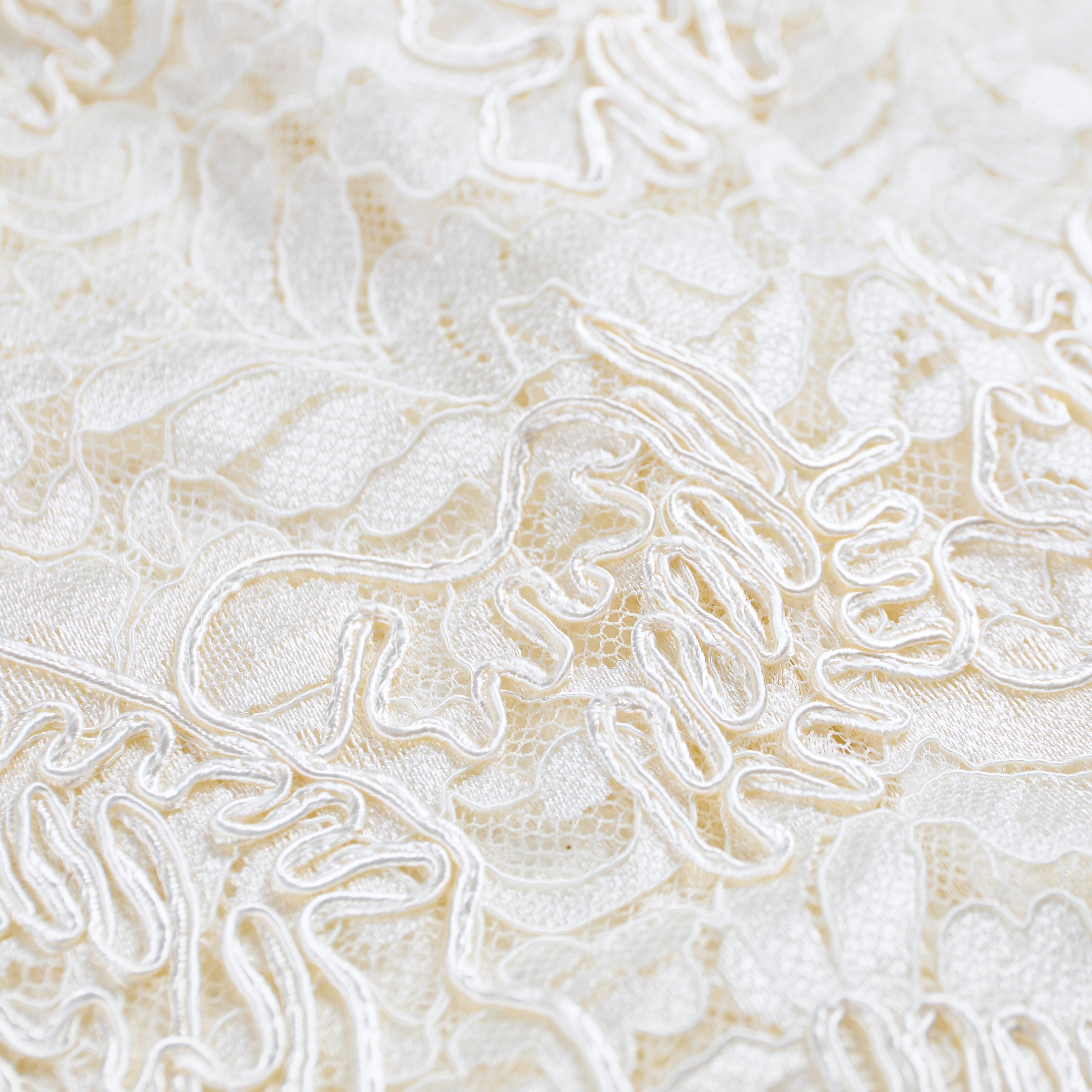 White see through lace dress 70279 - Heemalaya
