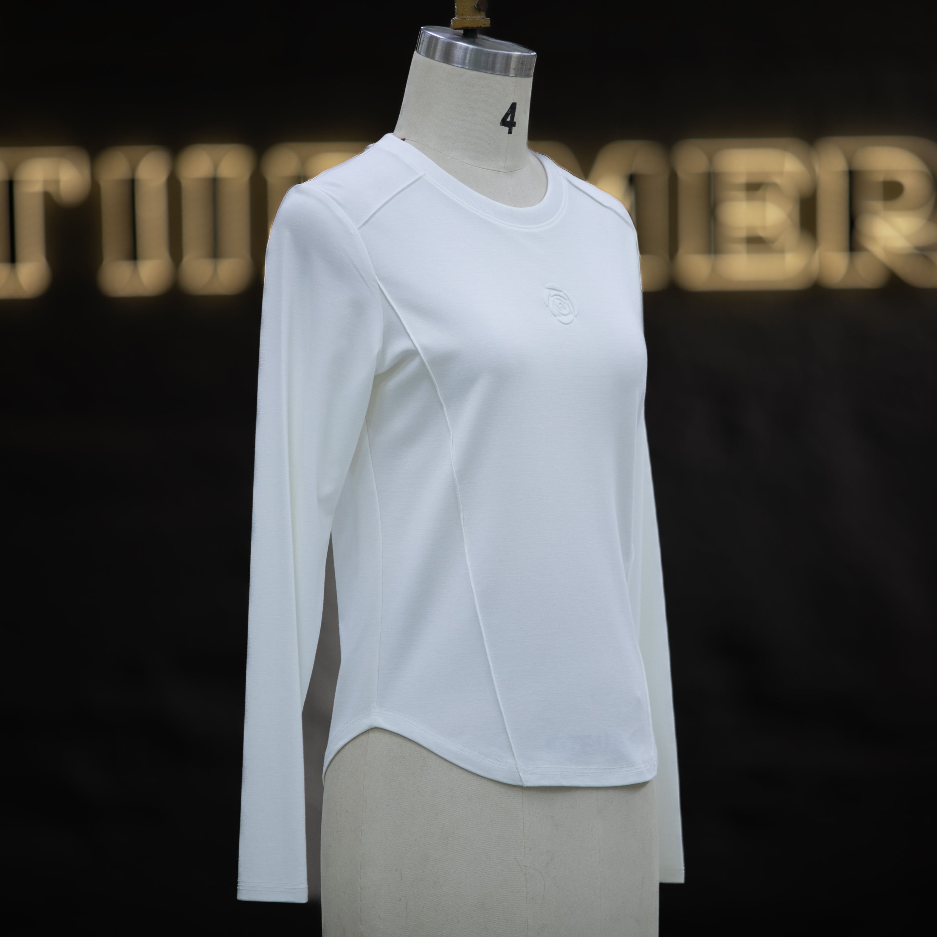 White Long Sleeved Shirt 70343 - Heemalaya