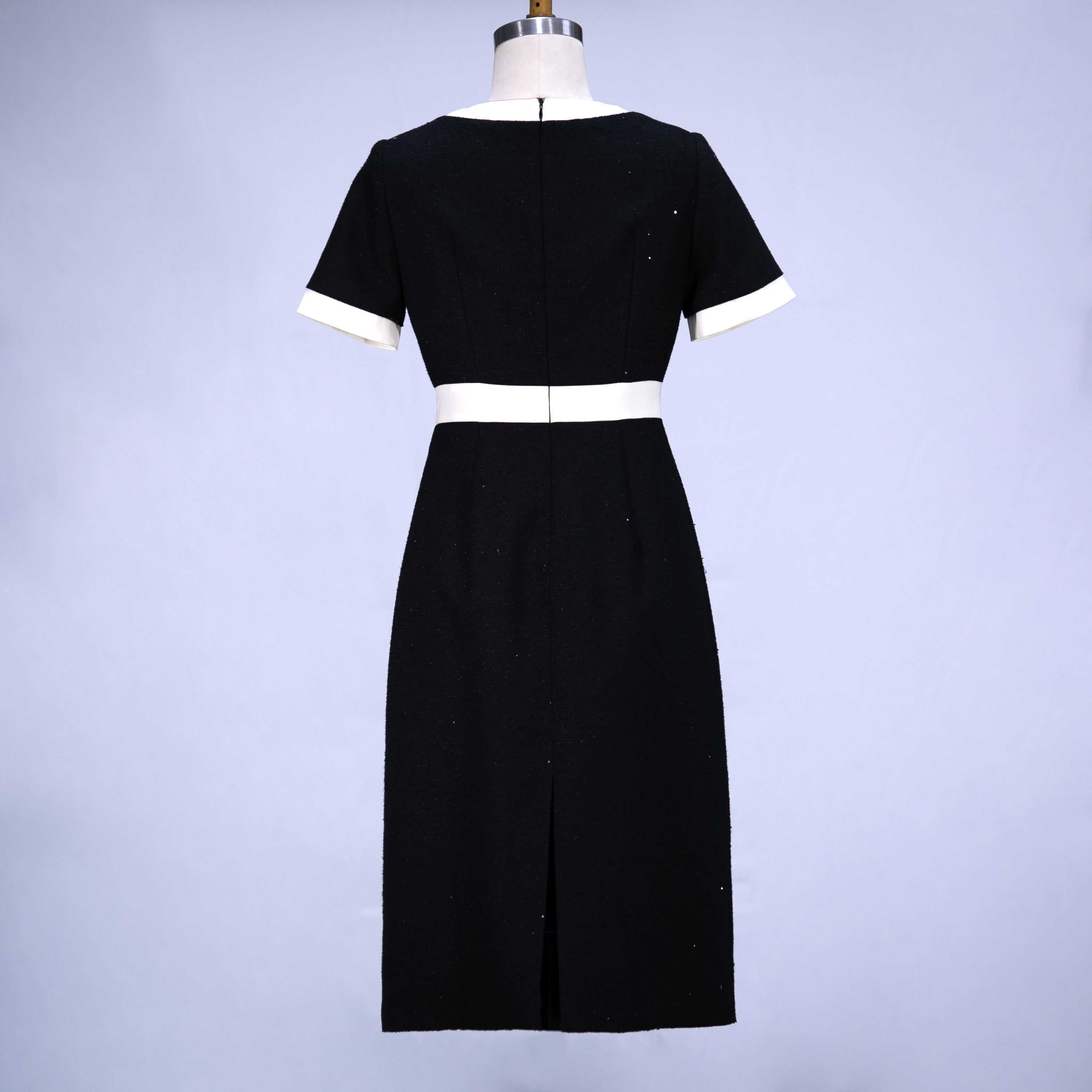 Black and white maxi dress - Heemalaya