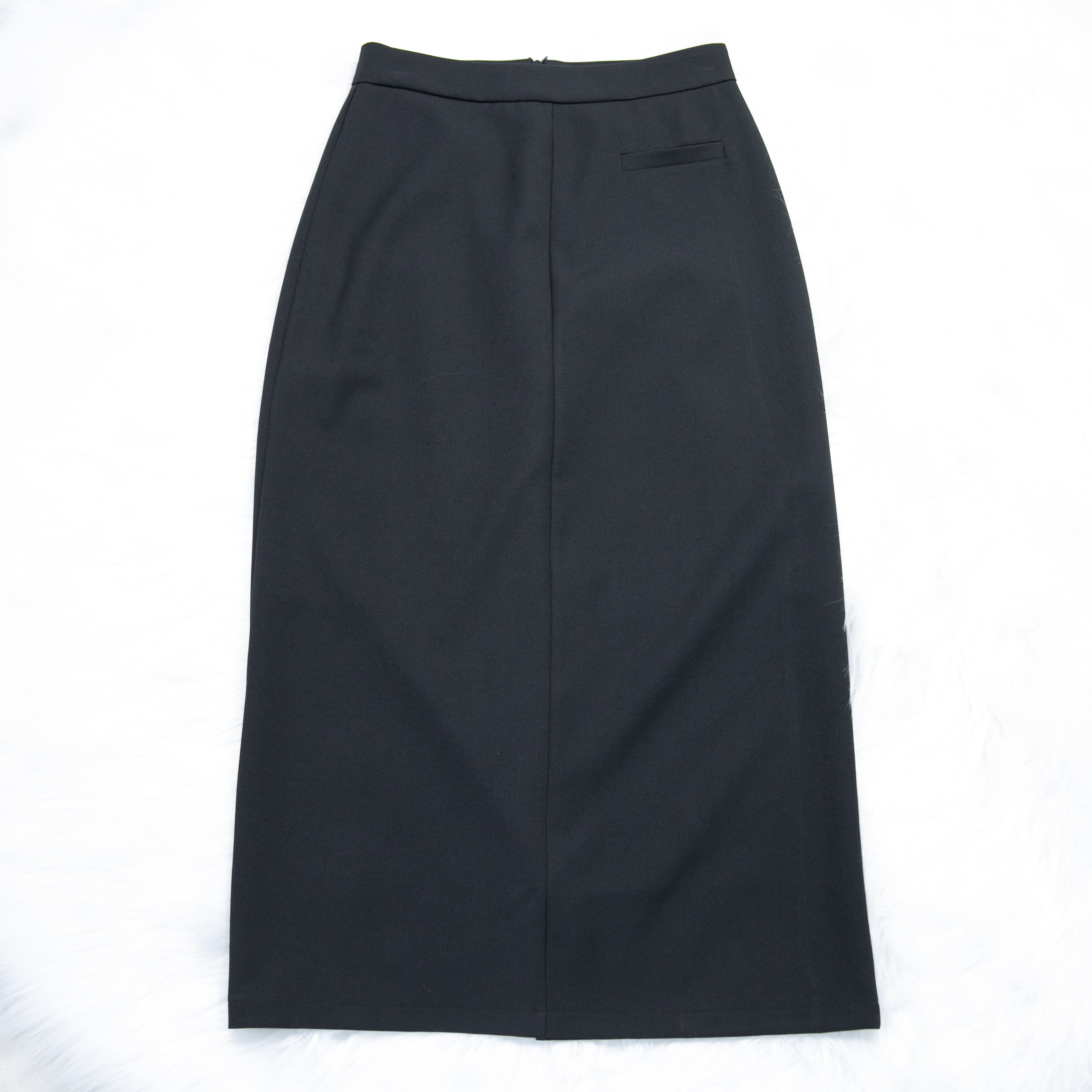 Black Tweed Skirt 82051 - Heemalaya