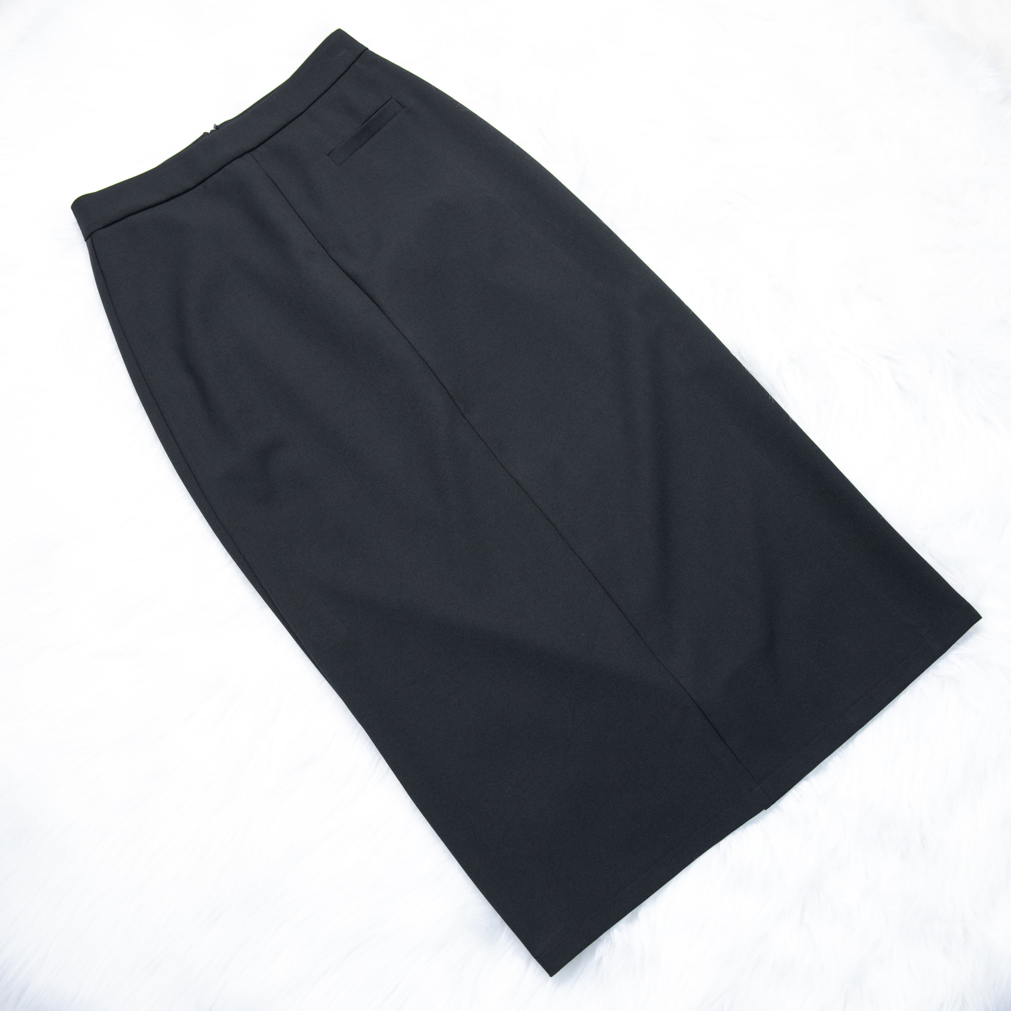 Black Tweed Skirt 82051 - Heemalaya