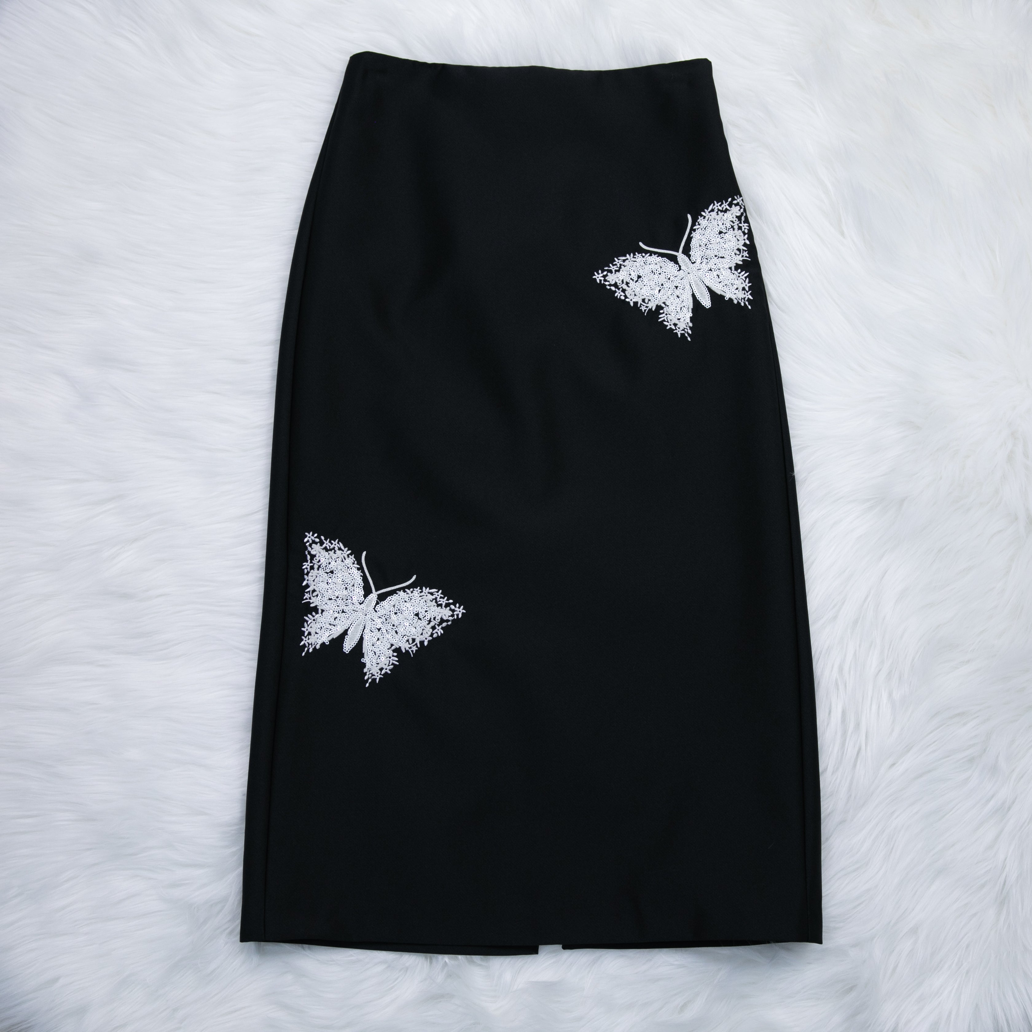 Butterfly Tweed Skirt 82061 - Heemalaya