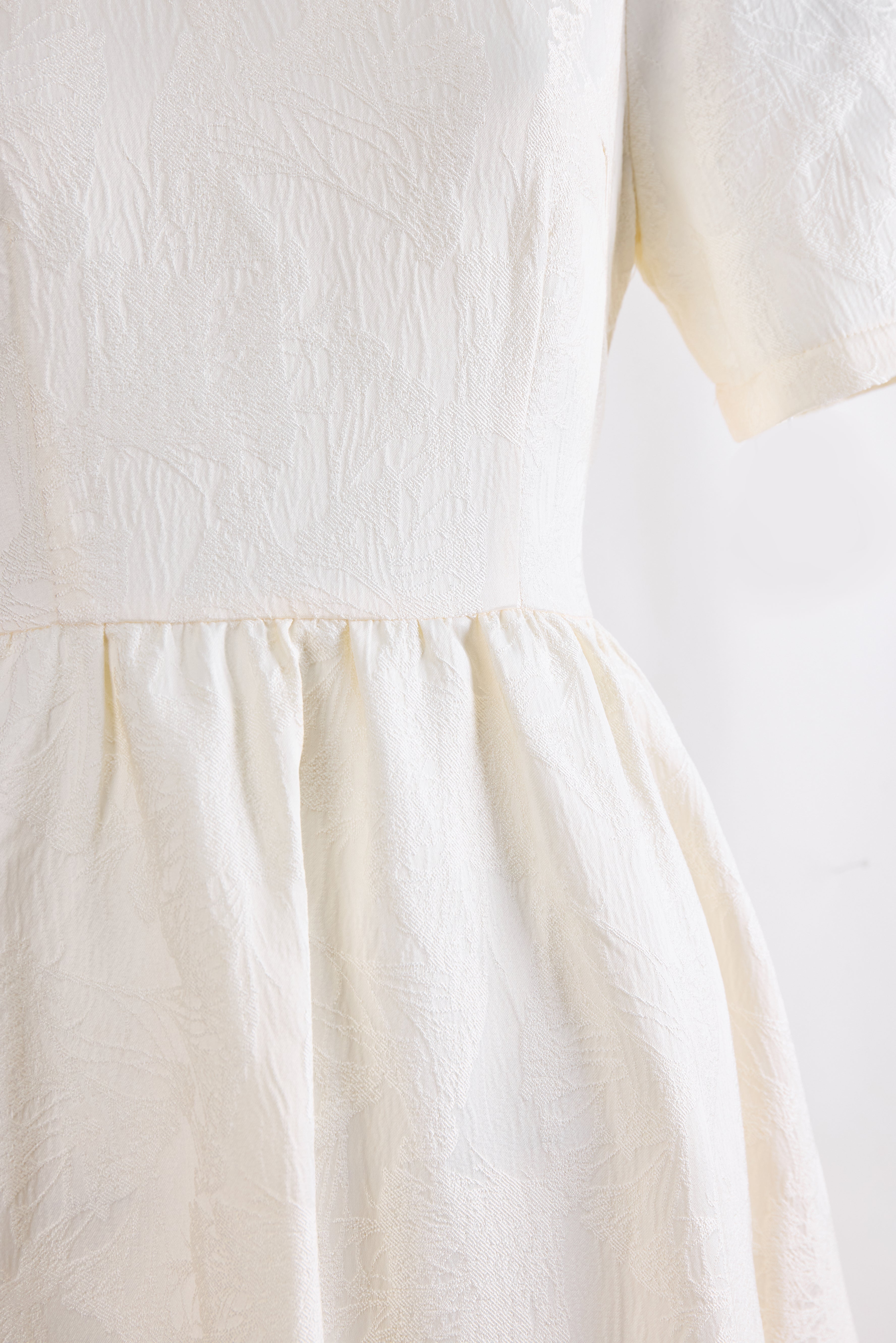 Beige long dress 30864 - Heemalaya