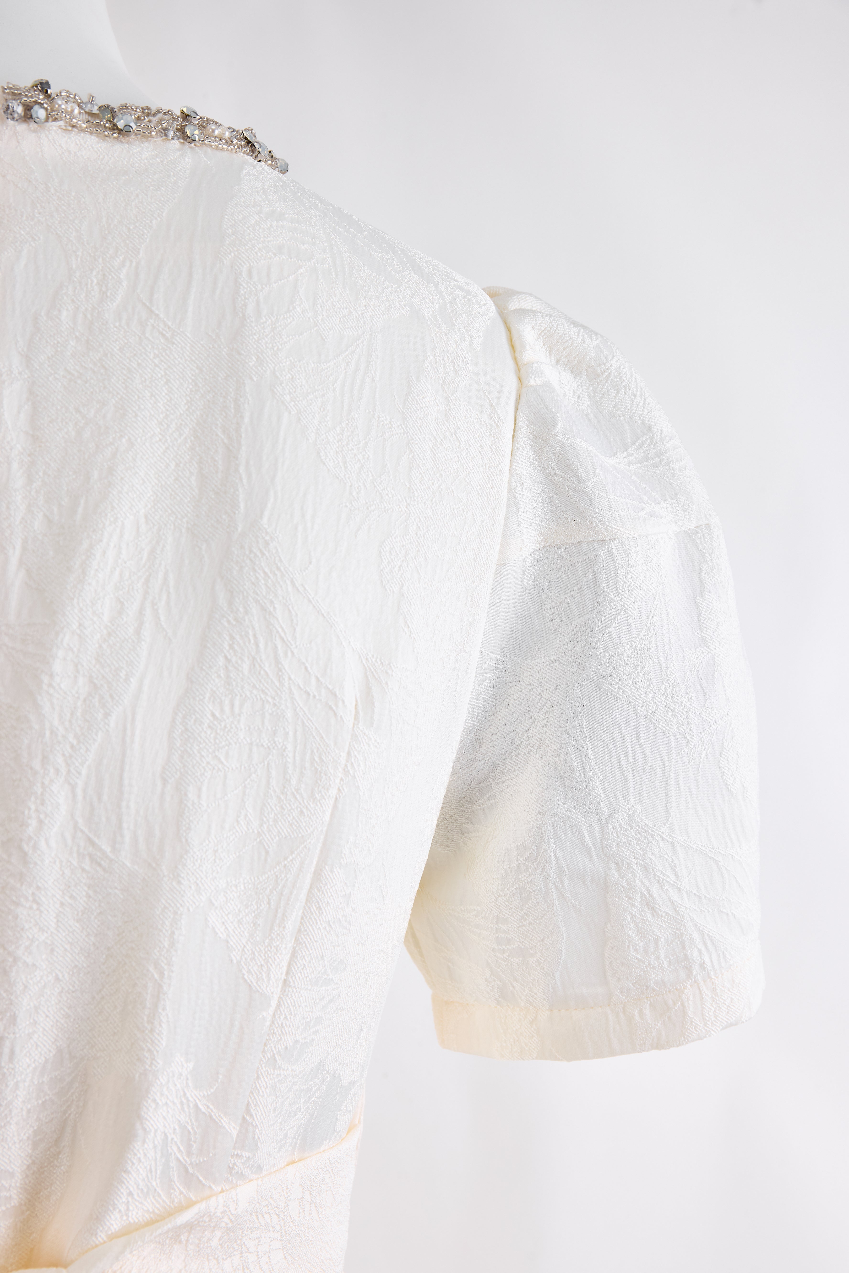Beige long dress 30864 - Heemalaya